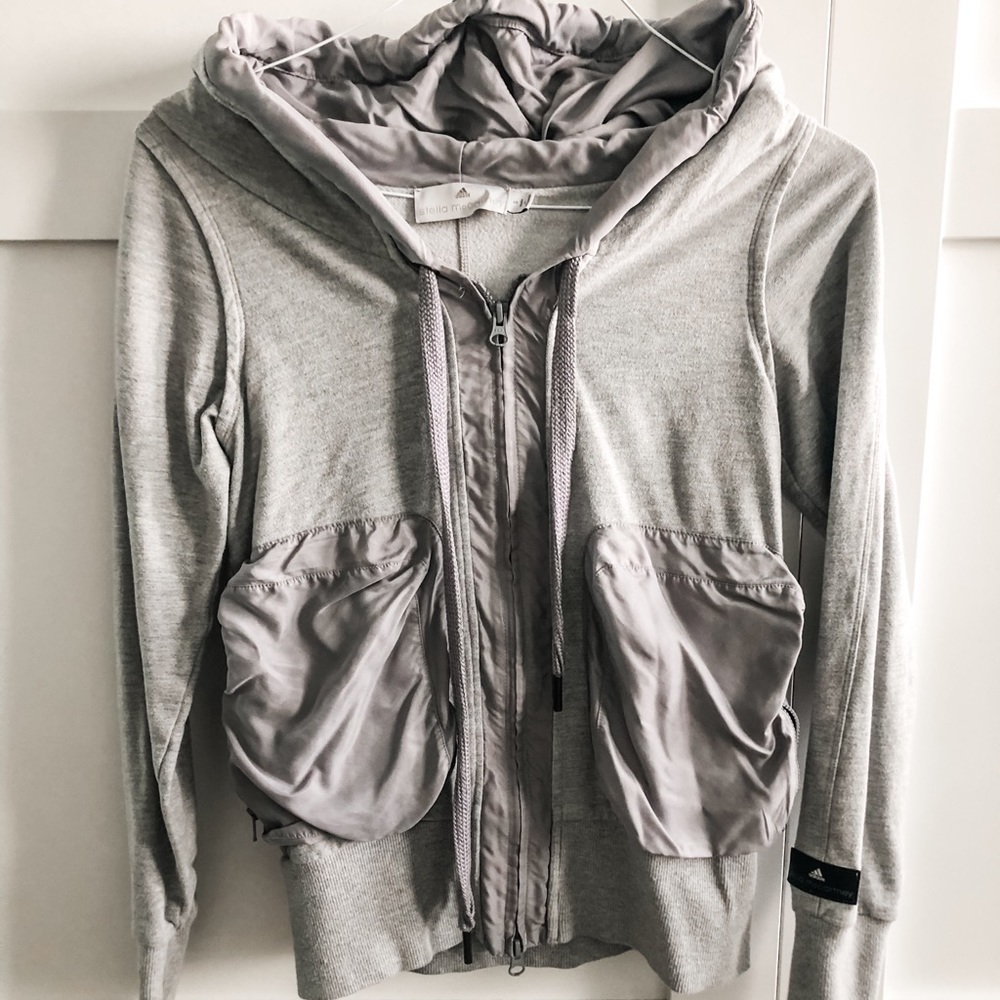 Stella McCartney workout zipper hoodie